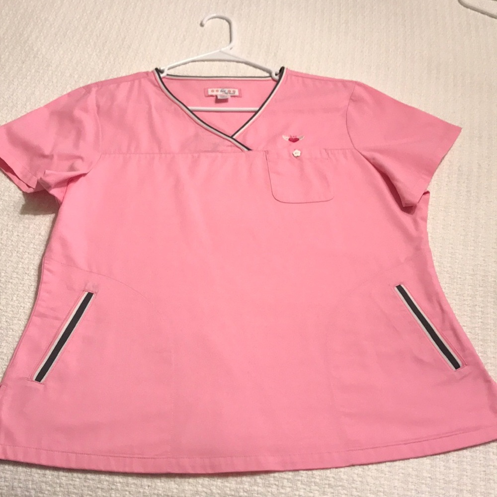 Koi scrub top